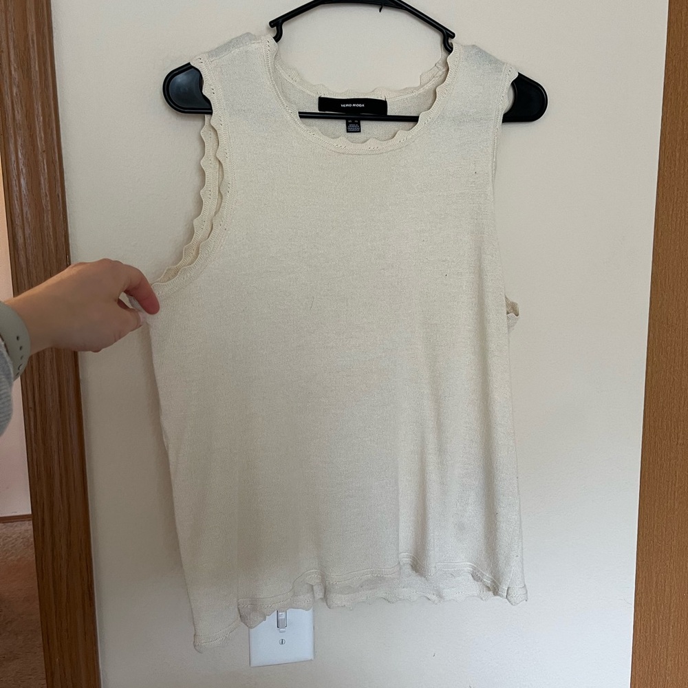 Vero Moda Crochet Tank Size XL